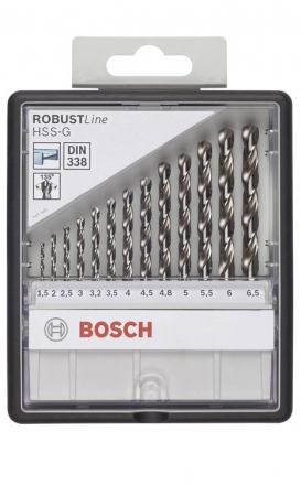 BOSCH Robust Line 13 részes HSS-G fémfúró készlet