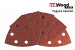 BOSCH red:WoodTop csiszolólap készlet deltacsiszolókhoz, 93 mm