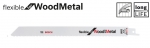 BOSCH S 1122HF Flexible for Wood and Metal szablyafűrészlap (5db)