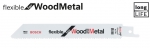 BOSCH S 922HF Flexible for Wood and Metal szablyafűrészlap (2db)
