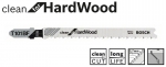 BOSCH T101BF Clean for HardWood szúrófűrészlap (2/3/5/25db)